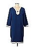 Ann Taylor Blue Casual Dress Size M - photo 1