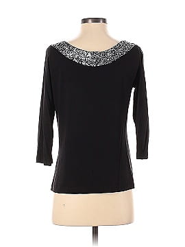 Joan Vass 3/4 Sleeve Blouse (view 2)