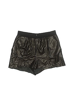 Diane von Furstenberg Leather Shorts (view 1)