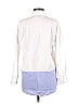 ASOS 100% Cotton Color Block Ombre White Long Sleeve Button-Down Shirt Size 6 - photo 2