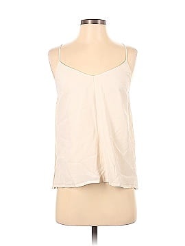Closed Sleeveless Silk Top (view 1)