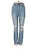 Abercrombie & Fitch Blue Teal Jeans Size 00 - photo 1