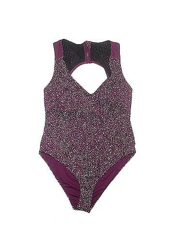 nike purple swimsuit