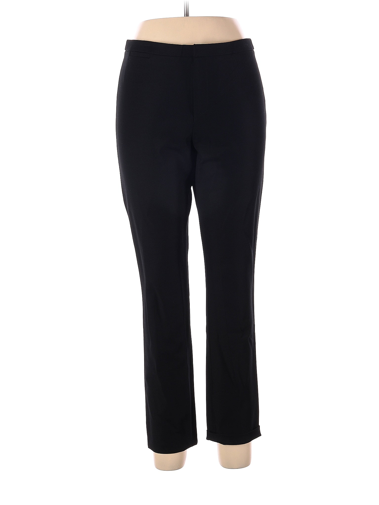 The Reset Solid Black Dress Pants Size L - 82% off | thredUP