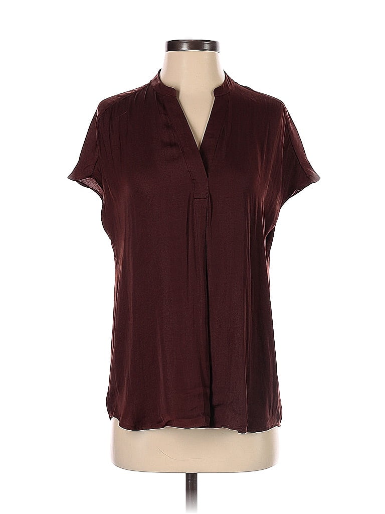 Amelie Notched Puff Sleeve Blouse