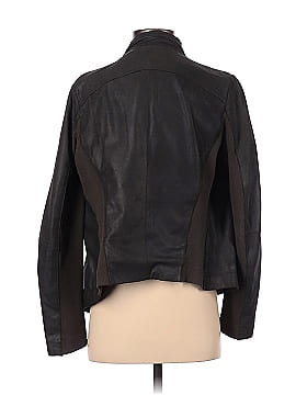 Elie Tahari Leather Jacket (view 2)