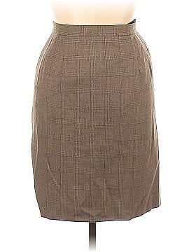 Amber Stone Wool Skirt (view 1)