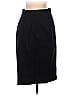 Les Copains Solid Black Gray Wool Skirt Size 40 (IT) - photo 2