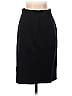 Les Copains Solid Black Gray Wool Skirt Size 40 (IT) - photo 1