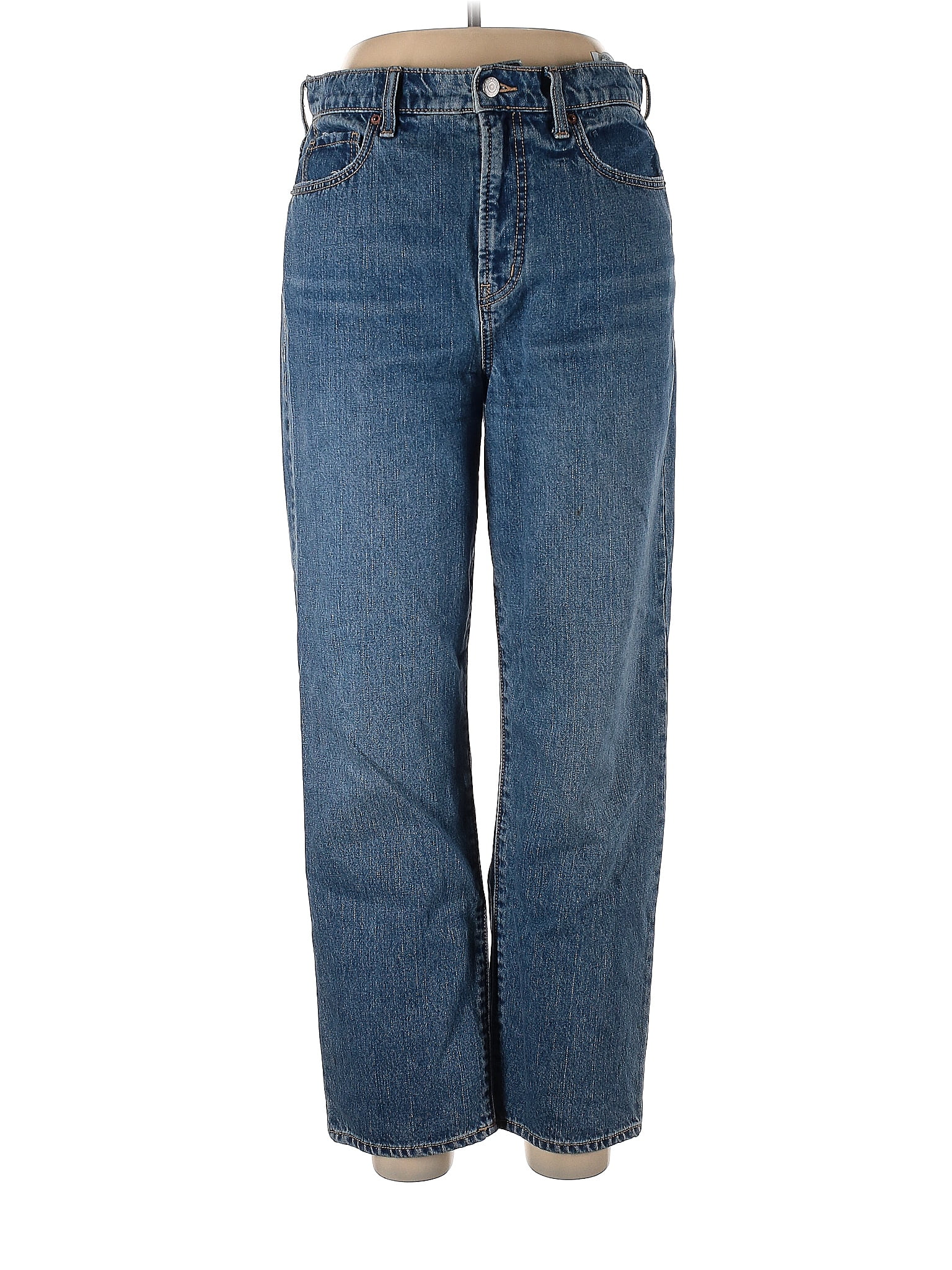 Old Navy 100% Cotton Blue Jeans Size 10 - 48% off | thredUP