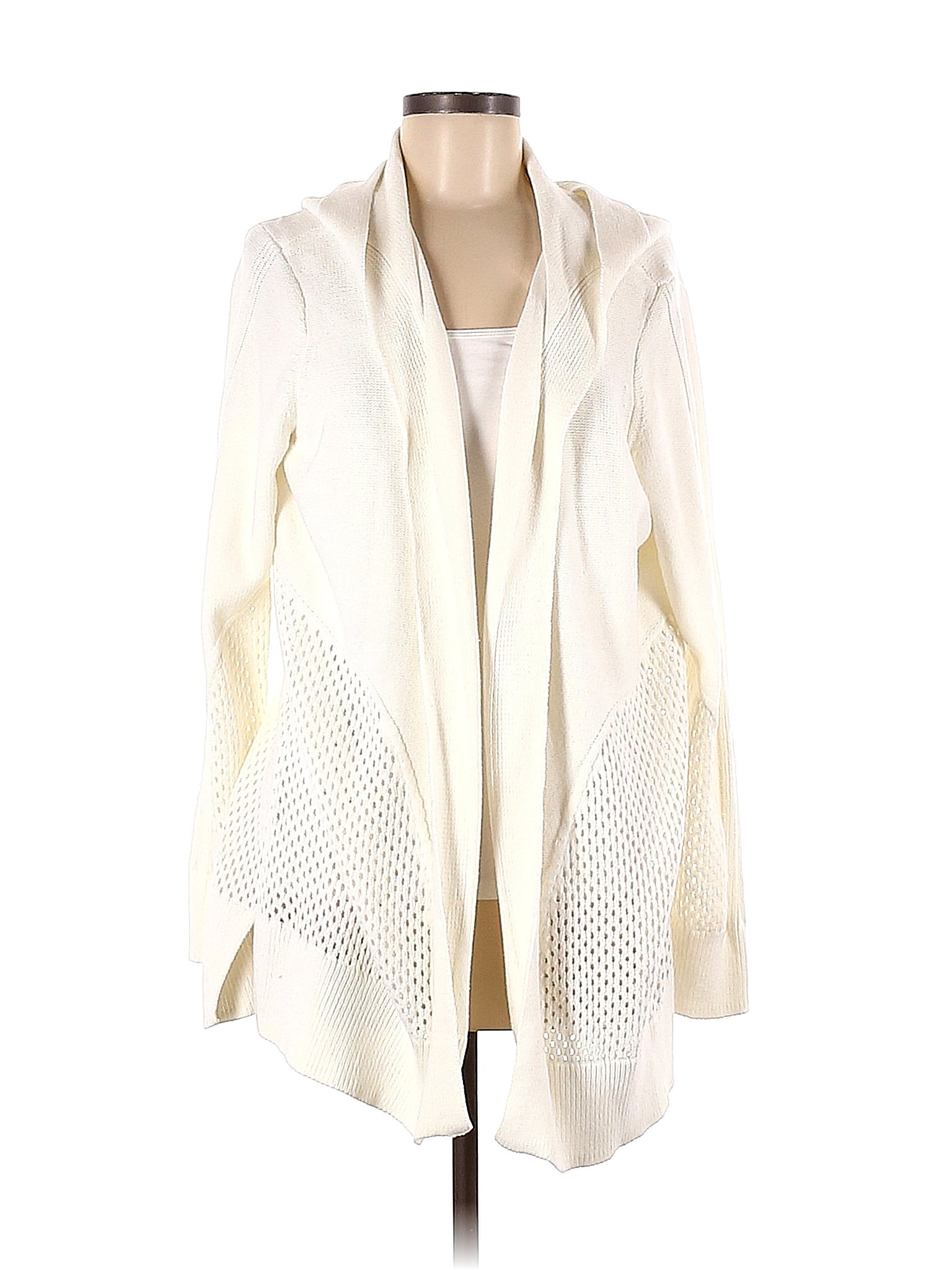 Simply Vera Vera Wang White Cardigan Size XL - 53% off | thredUP