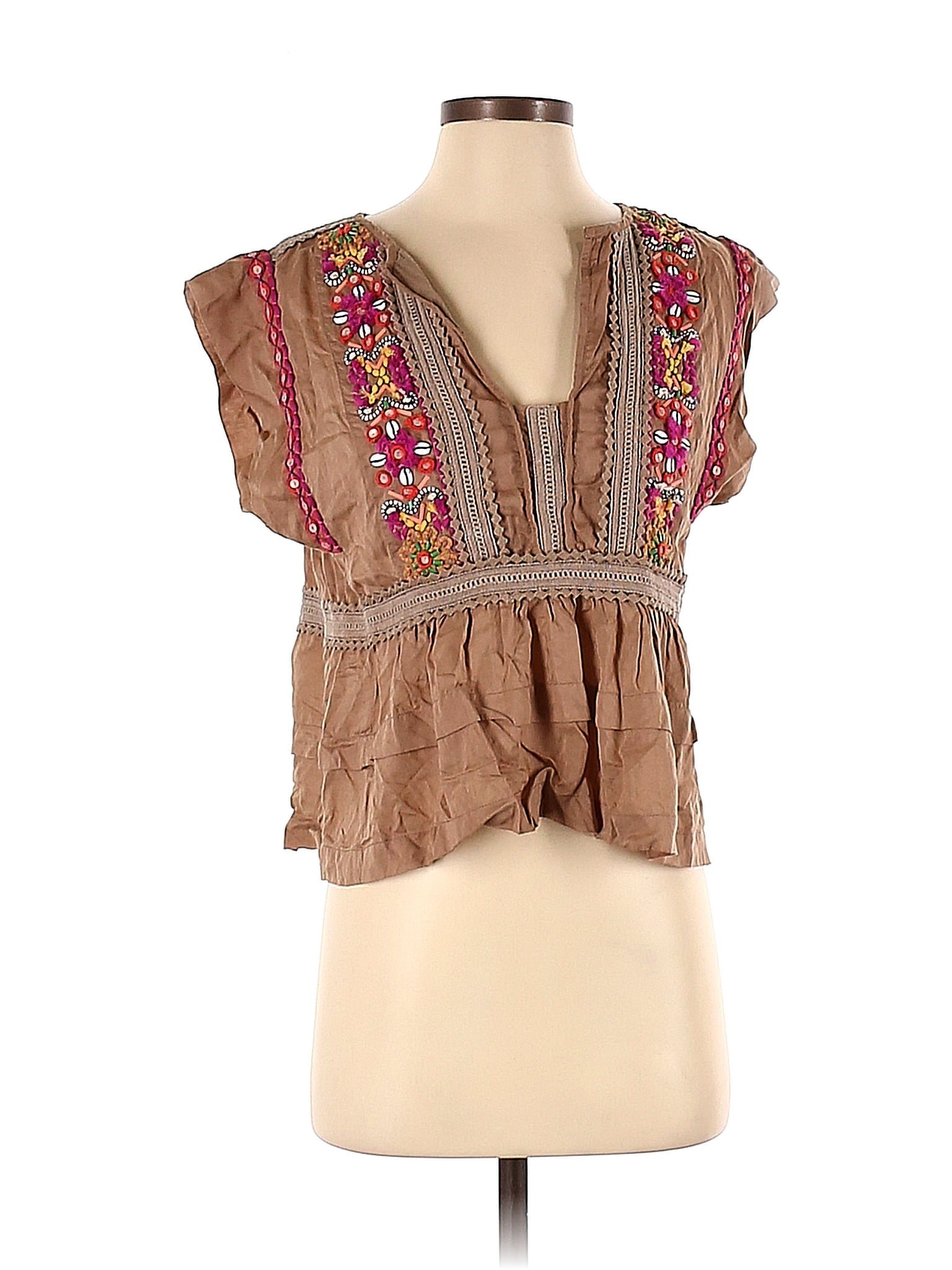 Bl^nk London long sleeve blouse / Size S / EUC main image 1