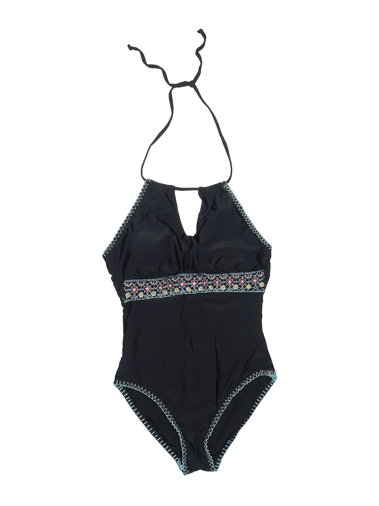 Stylish Swimwear Black One Piece Swimsuit Size M - 57% off | ThredUp