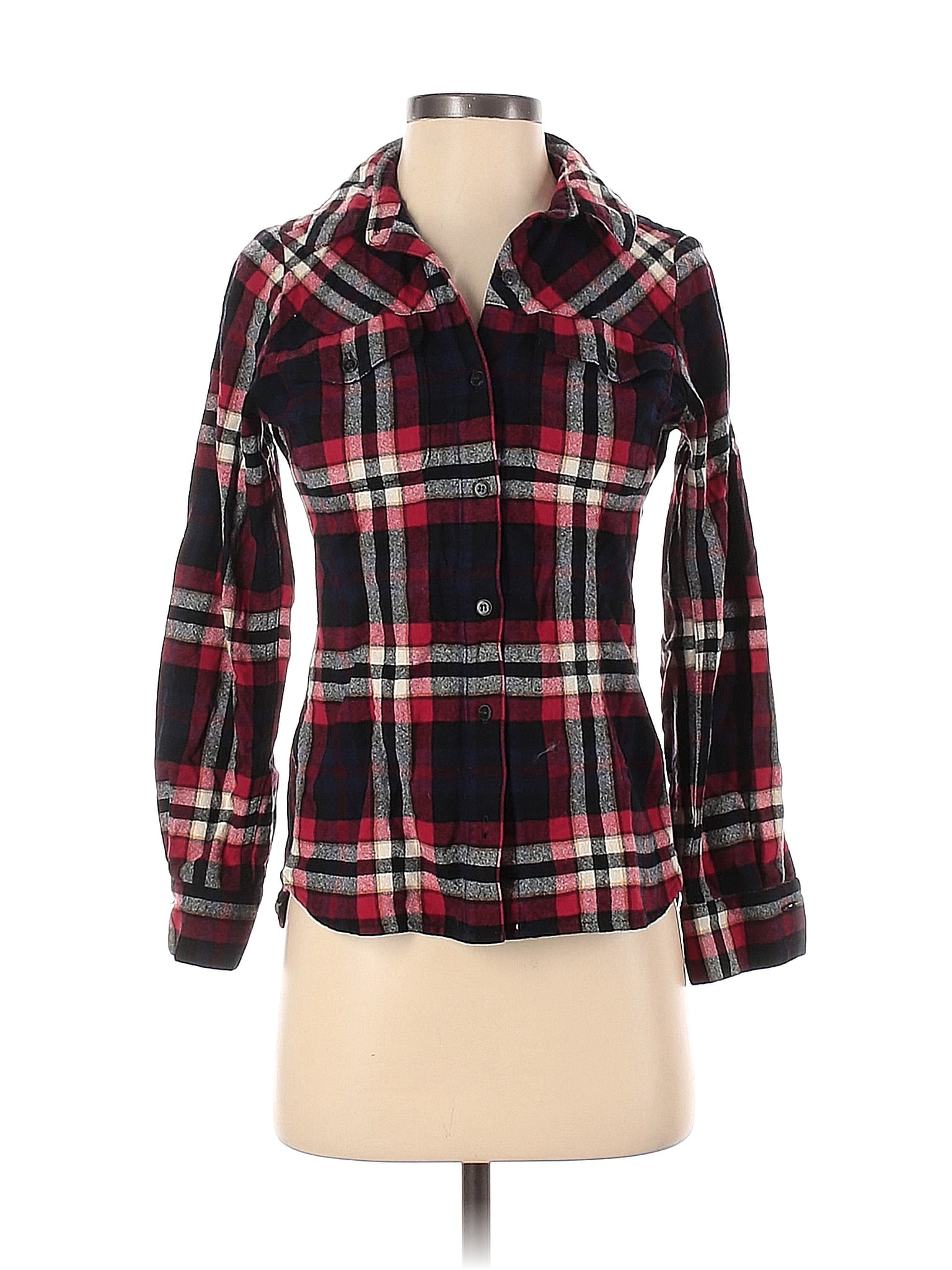 Pendleton Black Long Sleeve Button-Down Shirt Size XS - 68% off | thredUP