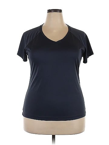 Danskin Now Blue Active T-Shirt Size XXL - 47% off