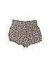 Lulus Paisley Floral Hearts Animal Print Brown Shorts Size S - photo 2