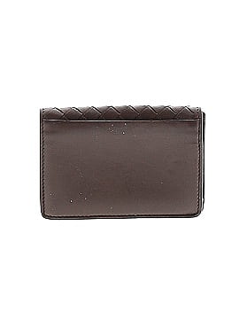 Bottega Veneta Intrecciato Weave Leather Business Card Case (view 2)