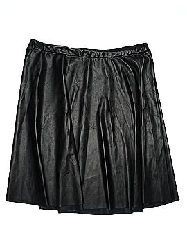 Ashley Stewart Faux Leather Skirt (view 1)