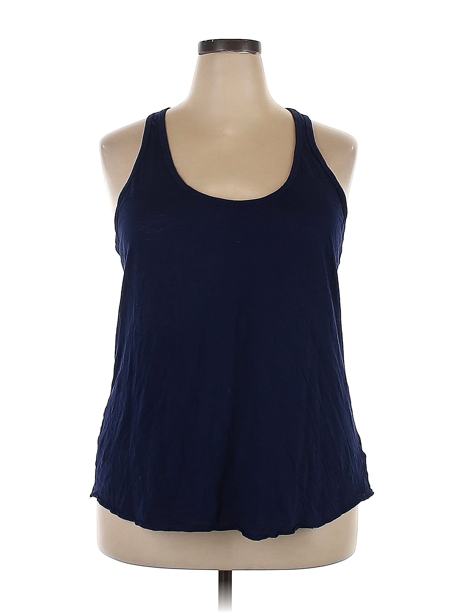 Mossimo Supply Co. Blue Sleeveless TShirt Size XXL 38 off ThredUp