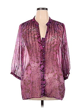 DressBarn Long Sleeve Blouse (view 1)