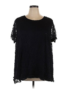 Jessica London Short Sleeve Blouse (view 1)