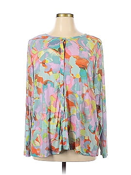 LOGO Long Sleeve Button-Down Shirt (view 1)