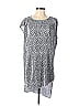 Chico's 100% Polyester Silver Gray Sleeveless Blouse Size Med (1) - photo 1