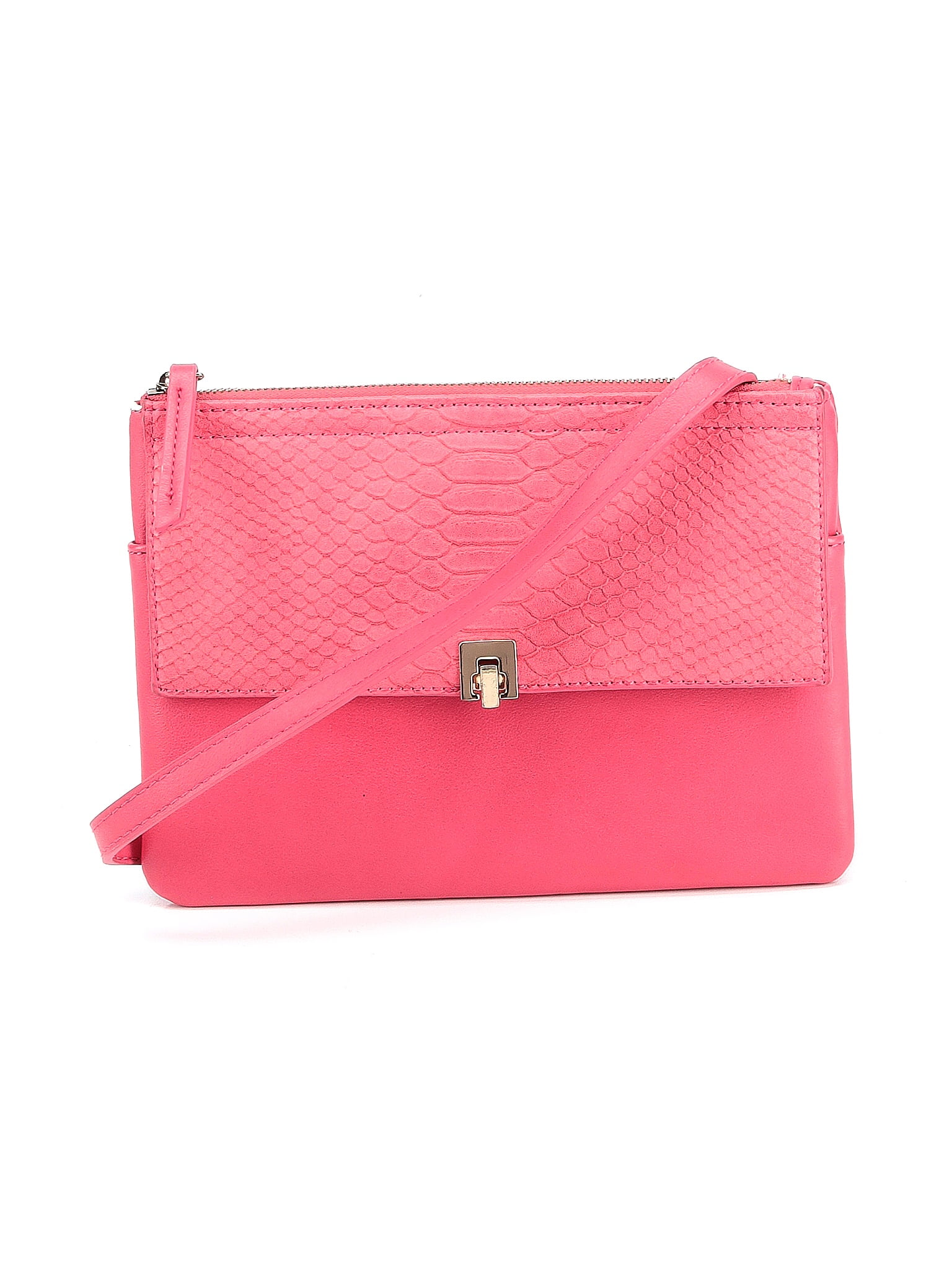 Urban Expressions Solid Pink Crossbody Bag One Size 57 off ThredUp