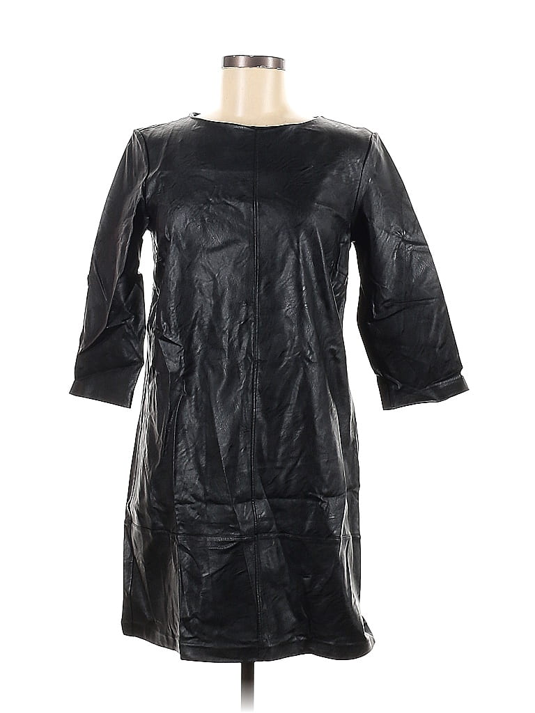 Manila Grace 100% Polyester Black Casual Dress Size 44 (IT) - photo 1