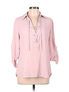Express Outlet 3/4 Sleeve Blouse (view 1)