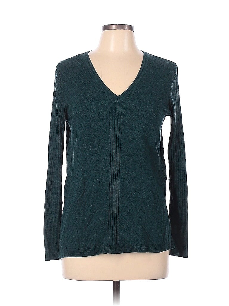Apt. 9 Teal Pullover Sweater Size L - photo 1