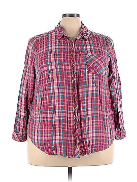 Torrid Long Sleeve Button-Down Shirt (view 1)