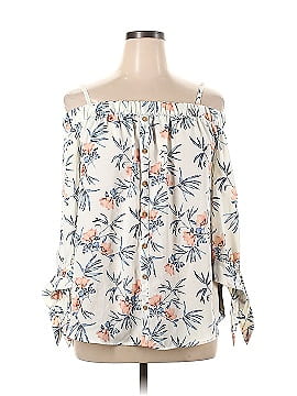 Iz Byer Long Sleeve Blouse (view 1)