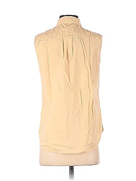 Stefanel Sleeveless Button-Down Shirt (view 2)