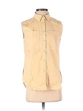 Stefanel Sleeveless Button-Down Shirt (view 1)