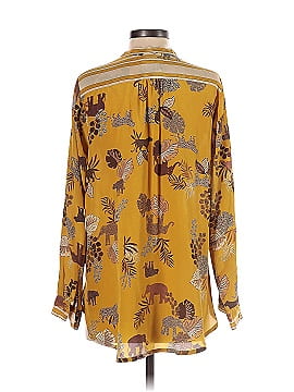 Johnny Was Long Sleeve Silk Top (view 2)
