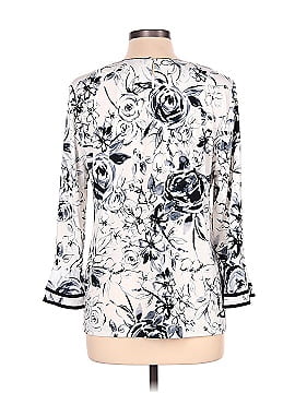 Karl Lagerfeld Paris Long Sleeve Top (view 2)
