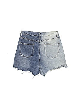 Blue B Denim Shorts (view 2)