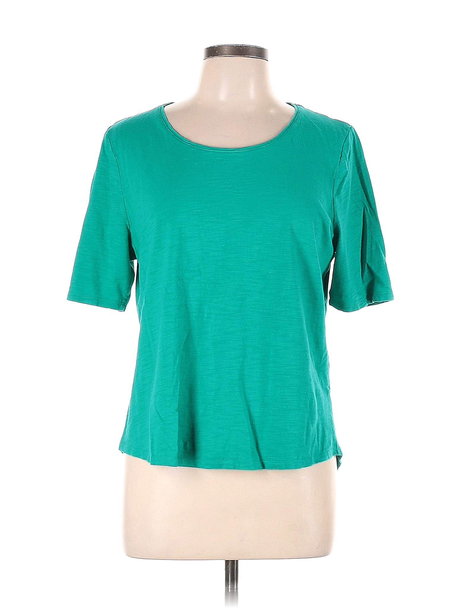 Chico's Green Short Sleeve T-Shirt Size Lg (2) - 71% off | ThredUp