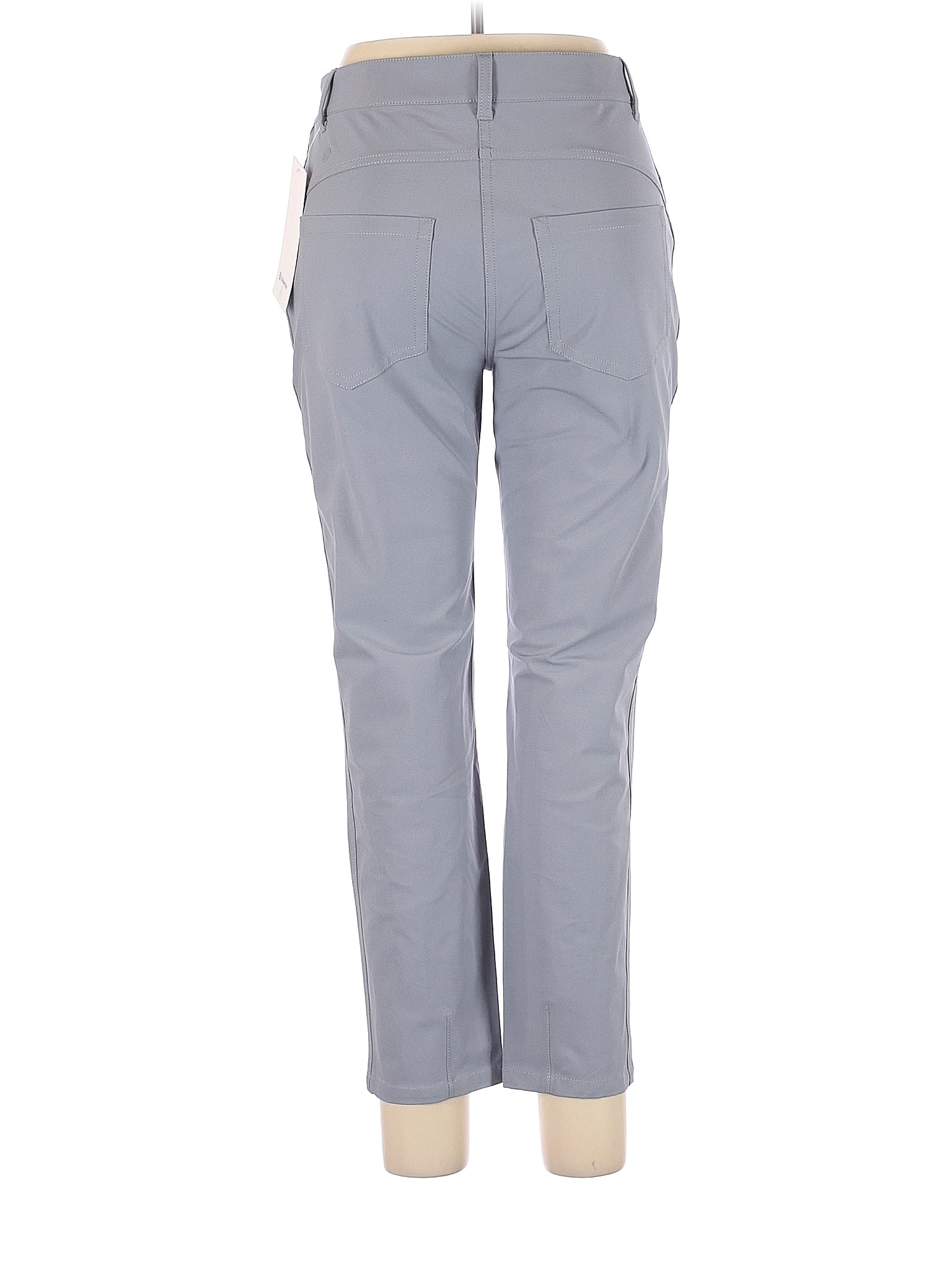 Lululemon Athletica Solid Blue Gray Casual Pants Size 10 - 59% off