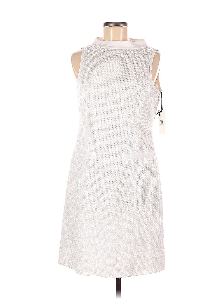 W by Worth White Cocktail Dress Size 6 - 83% off | thredUP