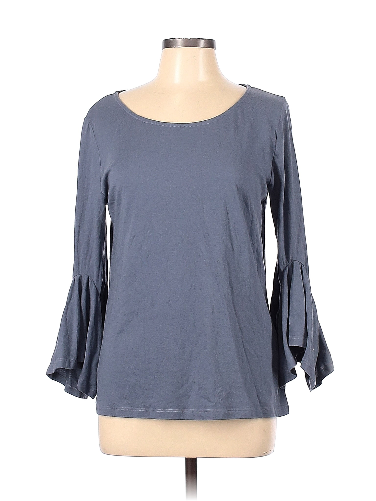 susina long sleeve scoop neck tee