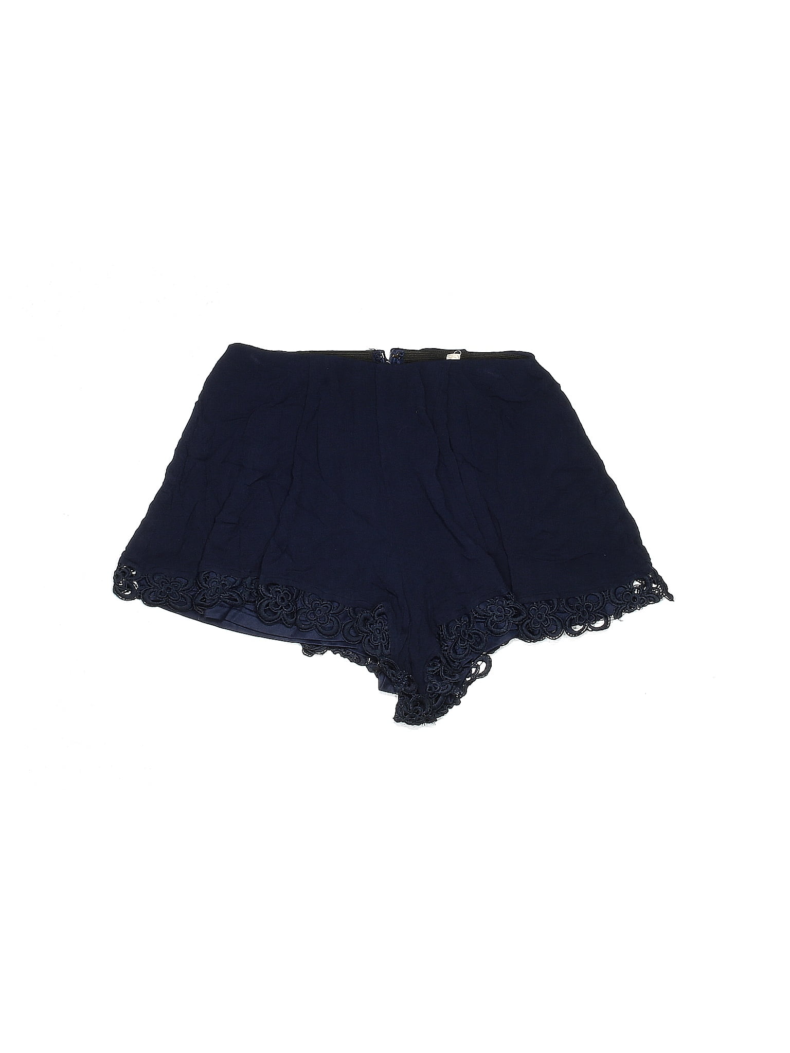 L&apos;Artiste 100% Rayon Blue Shorts Size S