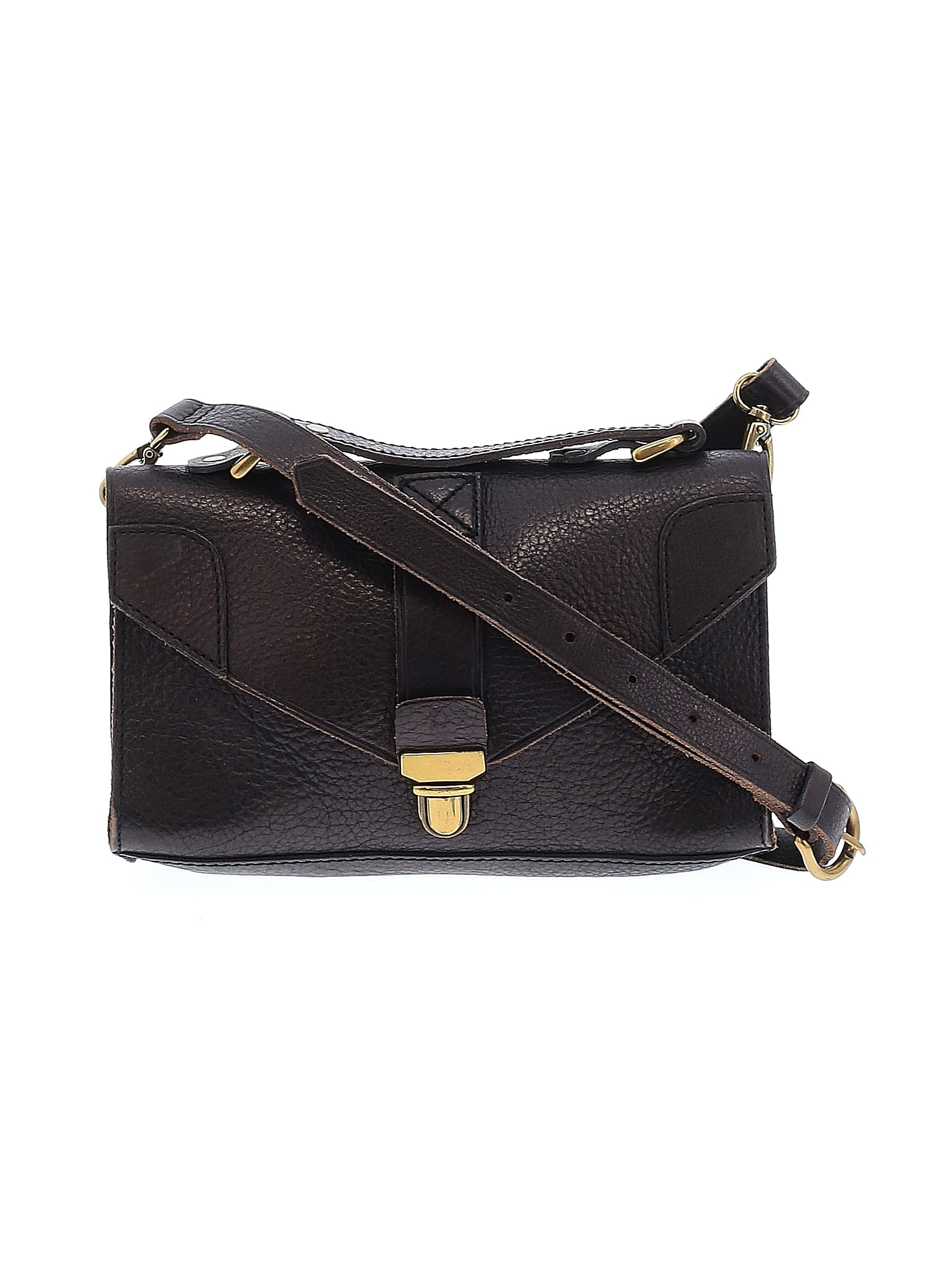 Assorted Brands Solid Black Crossbody Bag One Size 59 off thredUP