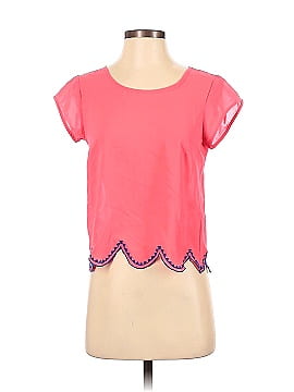 Between Me & You Short Sleeve Blouse (view 1)