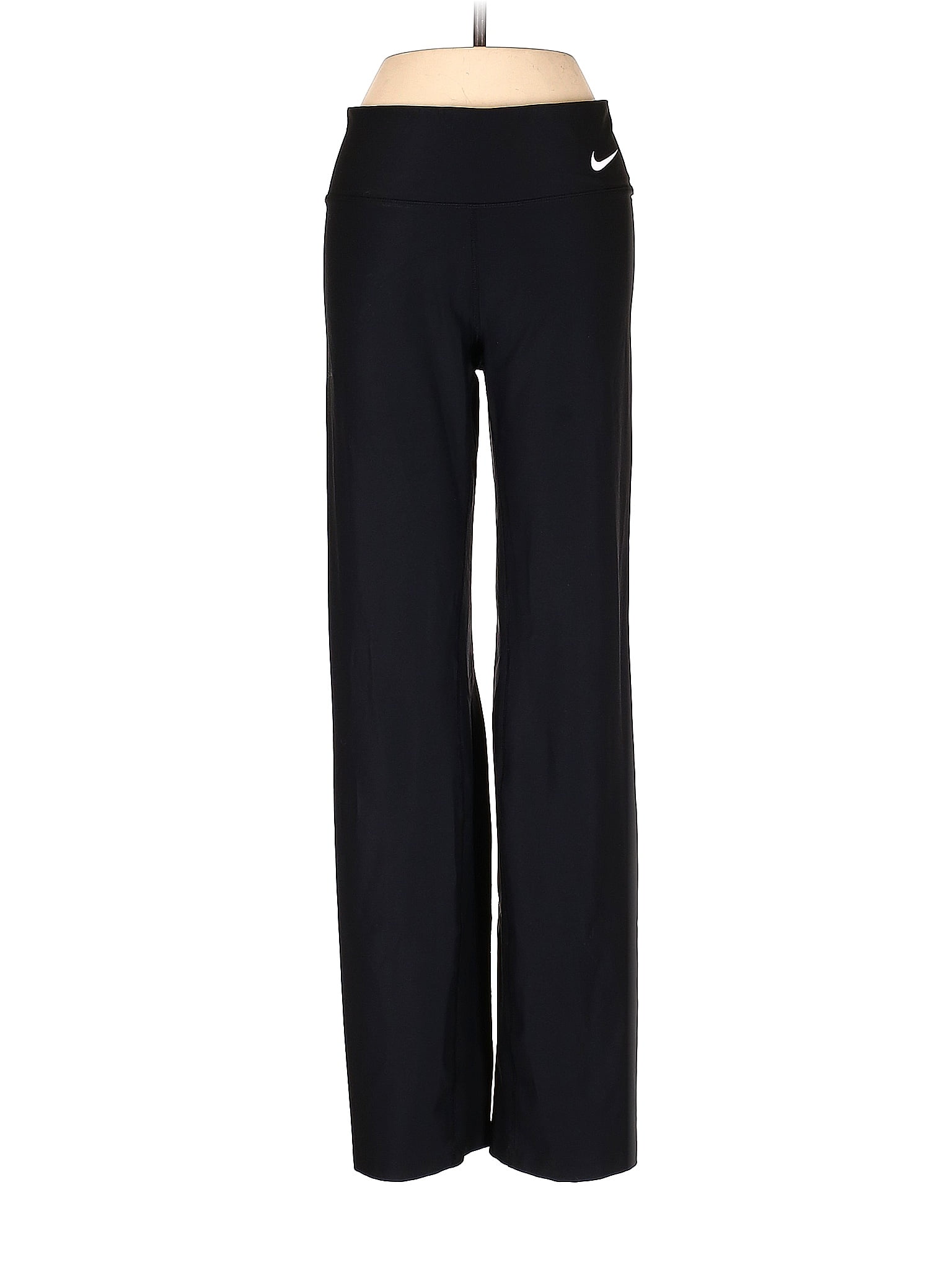 Nike Solid Black Active Pants Size S 48 off thredUP