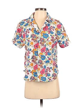 Sincerely Jules for Bandier Short Sleeve Button-Down Shirt (view 1)