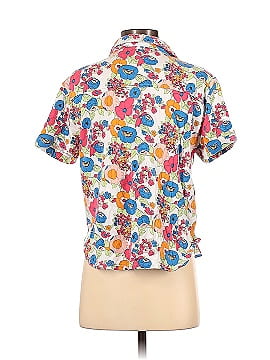 Sincerely Jules for Bandier Short Sleeve Button-Down Shirt (view 2)