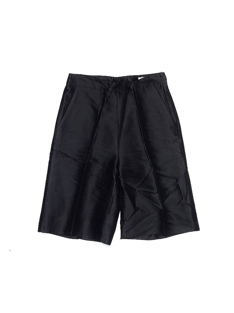 Ter Et Bantine 100% Cotton Solid Grid Black Shorts Size 38 (EU) - photo 1
