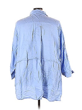 Ashley Stewart Long Sleeve Button-Down Shirt (view 2)